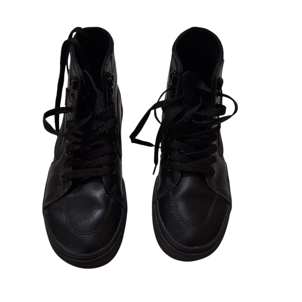 Vans Women's Filmore‎ Hi Top Tapered Platform Sneakers Black Size 5.5